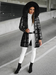 Dámská Bunda Černá OZONEE JS/16M9120/392Z