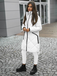Dámská Bunda Bílá OZONEE JS/5M3168/281Z