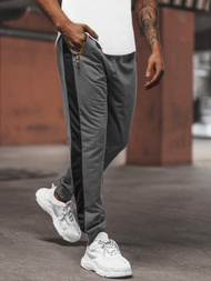 Pánské Tepláky Grafitové OZONEE JS/68K10339Z