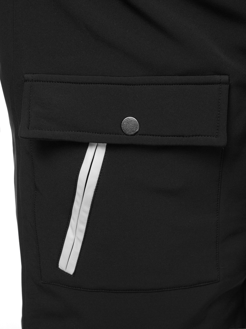 Pánská Zimní Bunda Černobílá OZONEE O/5832/22