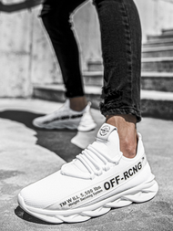 Pánské Sneakery Bílé OZONEE T/02