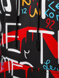 Pánská Mikina Černá OZONEE JS/8B1233/3