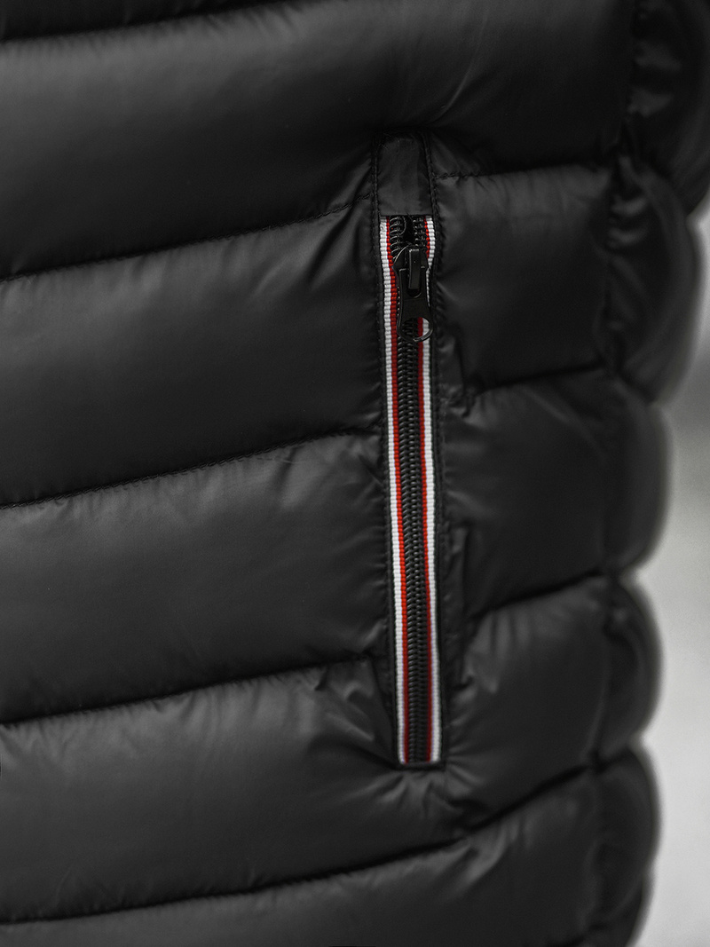 Pánská Bunda Černá OZONEE JS/SM71