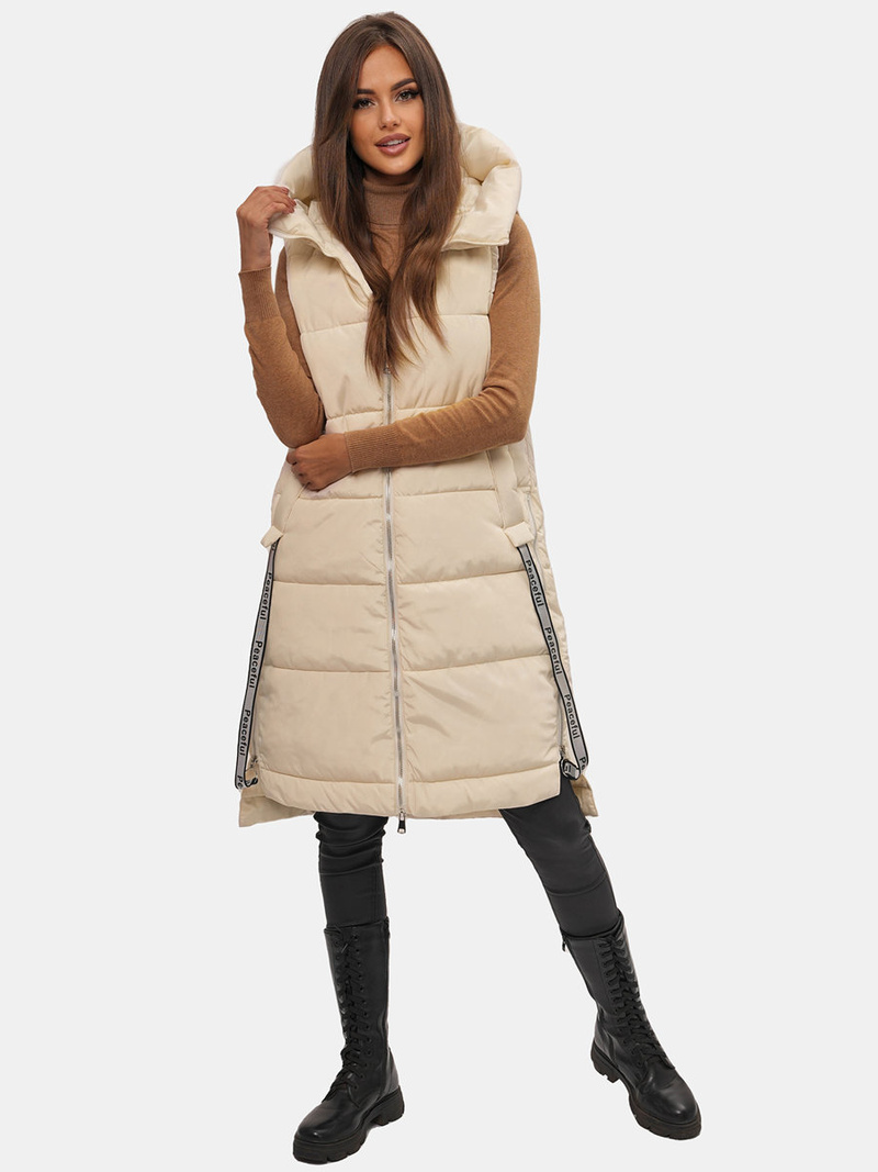 Dámská vesta Ecru OZONEE O/DK113/10