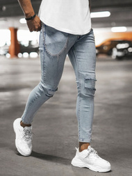 Pánské Džíny Světle-Modré OZONEE DP/175