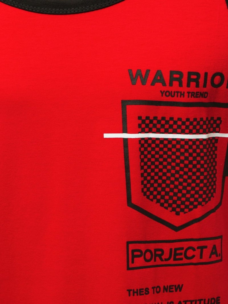 Pánské Tílko Červené OZONEE JS/SS11076