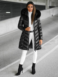 Dámská bunda černá OZONEE JS/16M9100/392Z