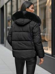 Dámská Bunda Černá OZONEE O/16M9179/392