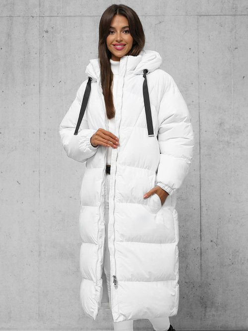 Dámská Bunda Bílá OZONEE JS/5M3163/281Z