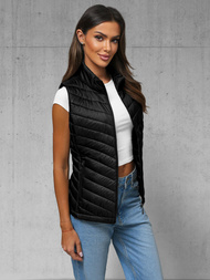 Dámská vesta černá OZONEE JS/16M9063/392