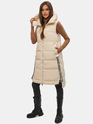 Dámská vesta Ecru OZONEE O/DK113/10