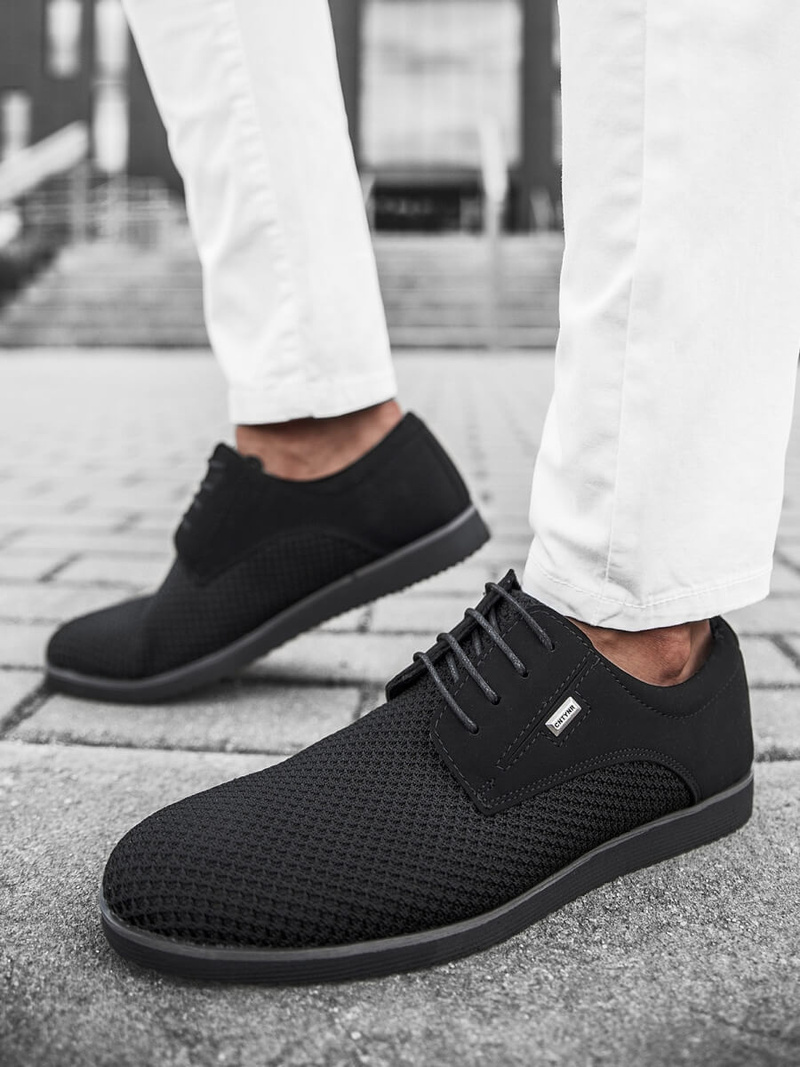 Pánské Boty Černé T/682