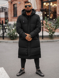 Pánská Zimní Bunda Černá OZONEE JS/19M1290/392