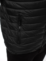 Pánská Bunda Černá OZONEE JS/LY35