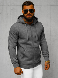 Pánská Mikina Tmavě-Šedá OZONEE JS/2008Z