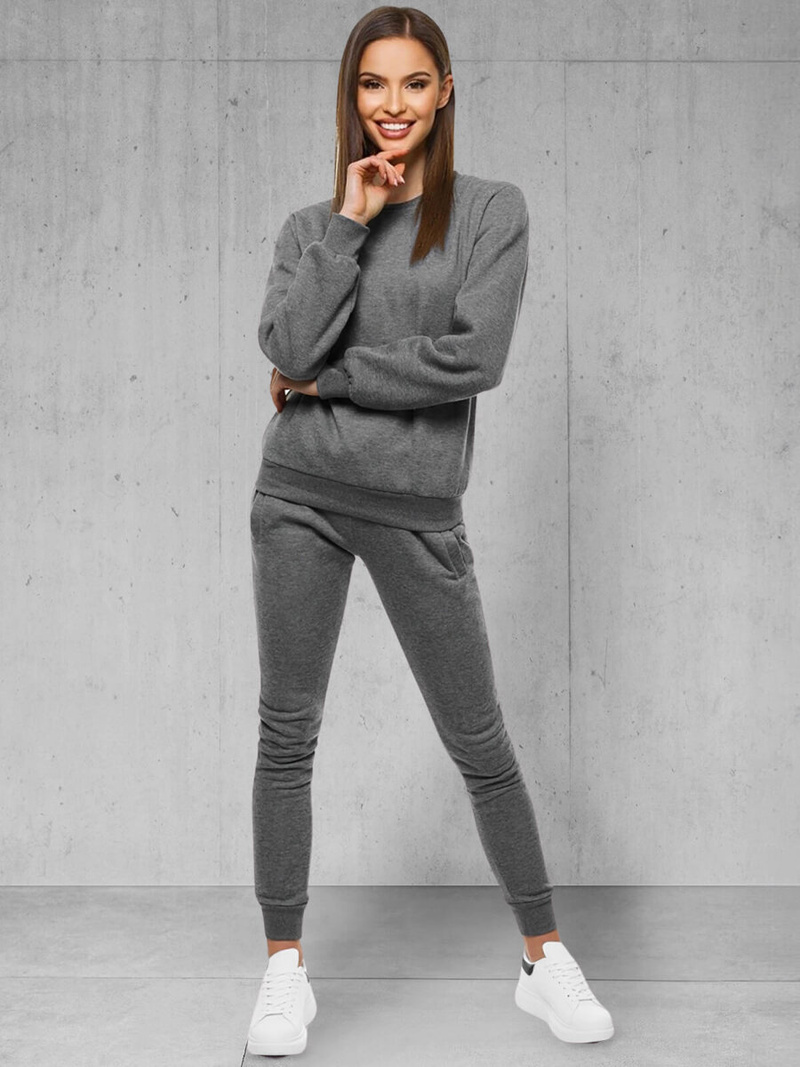 Dámská tepláková souprava Grafitová OZONEE 17