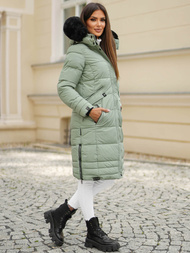 Dámská Bunda Mentolová OZONEE O/W377Z