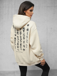 Mikina Béžová OZONEE O/SWE23017Z