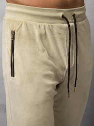 Pánská Tepláková Souprava Béžová OZONEE O/12128