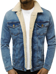 Pánská Džínová Světle-Modrá OZONEE BN/5941