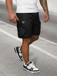 Pánské kraťasy černé OZONEE JS/27K6539/3