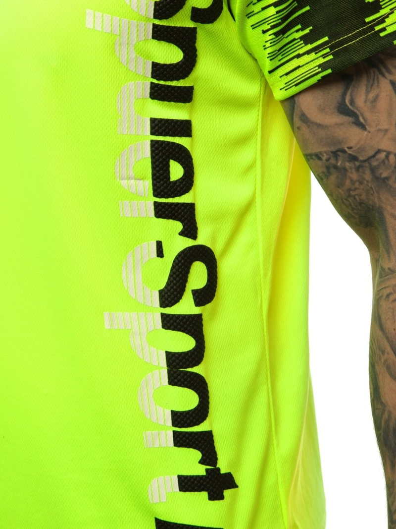 Pánské Tričko Zelené OZONEE JS/KS2069