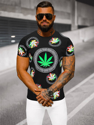 Pánské Tričko Černé OZONEE O/T135/3