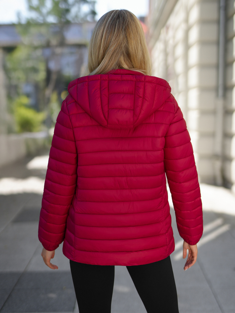 Dámská Bunda Vínová OZONEE JS/16M9101/06Z