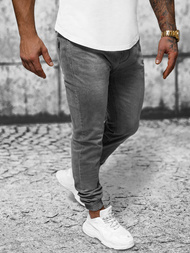 Pánské Džíny Jogger Grafitové OZONEE NB/MP0275GC