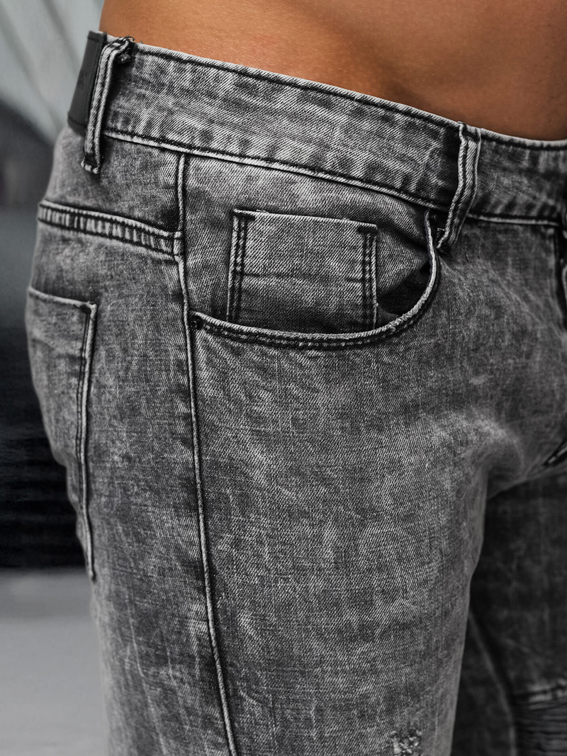 Pánské Džíny Černé OZONEE NB/MP0069NZ