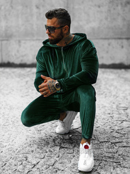 Pánská Tepláková Souprava Zelený OZONEE O/D8160/9157