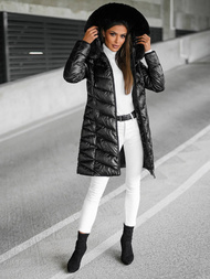 Dámská bunda černá OZONEE JS/16M9100/392Z