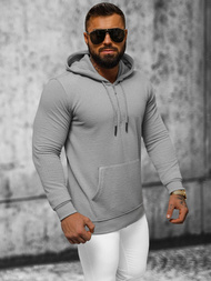 Pánská Mikina Šedé OZONEE O/TB2273