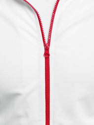 Pánská Mikina Bílá OZONEE O/2126Z