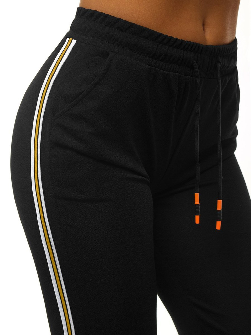 Dámské tepláky Černé OZONEE JS/1020/B1