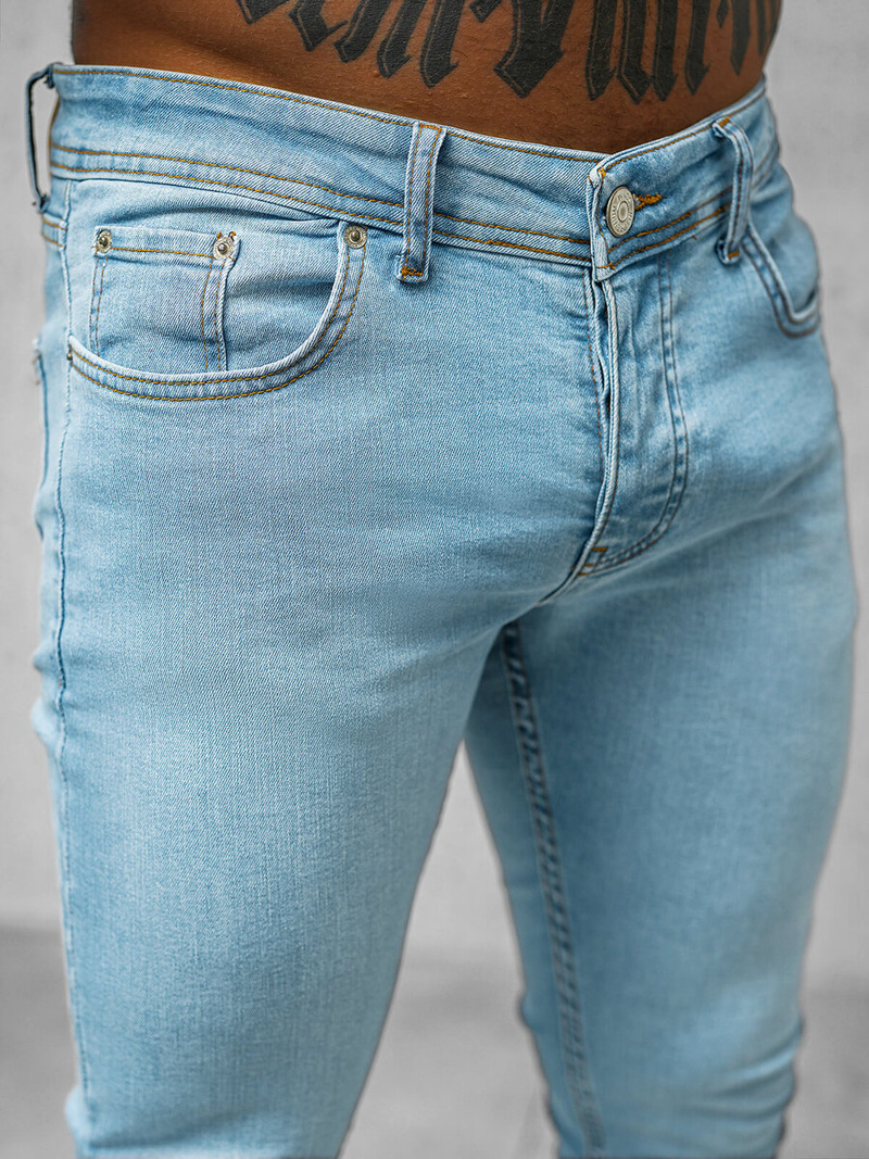 Pánské Džíny Modré OZONEE O/426SP