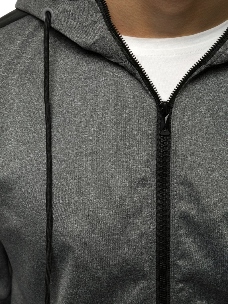 Pánská Mikina Grafitová OZONEE JS/99005