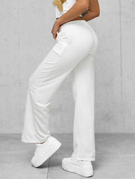 Dámské Tepláky Bílé OZONEE JS/92K507/1