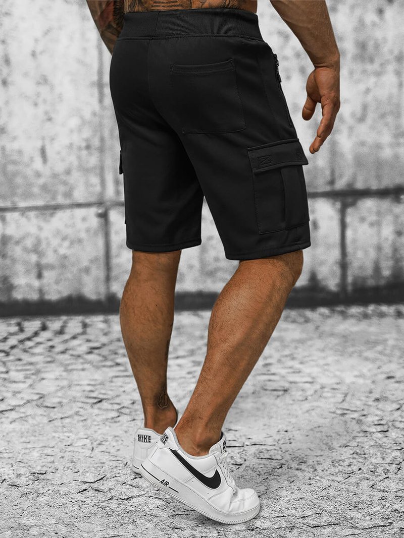 Pánské Kraťasy Černé OZONEE JS/8K1127/3