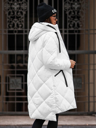 Dámská Bunda Bílá OZONEE JS/5M3168/281Z