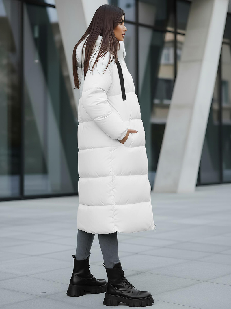 Dámská Bunda Bílá OZONEE JS/5M3163/281Z