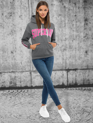 Dámská Mikina Grafitová OZONEE JS/B26014