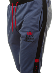 Pánské Tepláky Námořnické Modré OZONEE JS/AM100