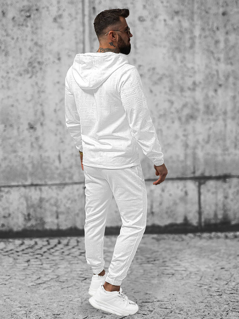 Pánská Tepláková Souprava Bílý OZONEE O/3A162