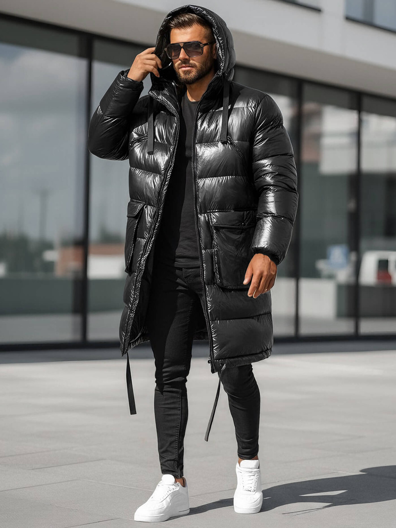 Pánská bunda černá OZONEE O/M3205Z