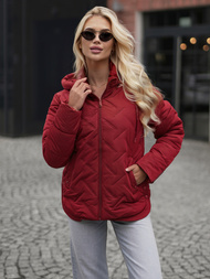 Dámská bunda burgundská OZONEE JS/16M9300/06Z