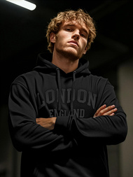 Pánská Mikina Černá OZONEE JS/8B1986/3