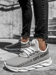 Pánské Sneakery Šedé OZONEE T/02