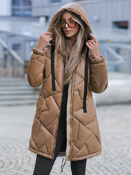 Dámská Bunda Camelová OZONEE JS/5M3189/84Z