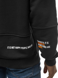 Pánská Mikina Černá OZONEE B/21402008